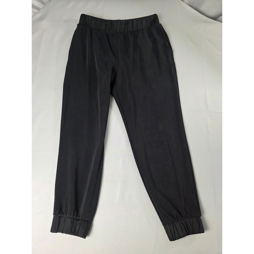 Express Black Modal Blend Elastic Waist Jogger Pants Womens Medium